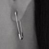 Piercing Lobulo Helix Cartilagem Aco Cirurgico 316L Pin Earring...